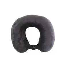 GENERICO - Almohada Inteligente Viajes Avion Cojin Para Cervical Cuello Negro.