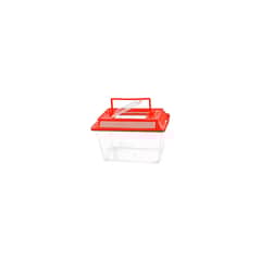 GENERICO - Caja Plastico Para Hamster Tamaño Mediana 30203