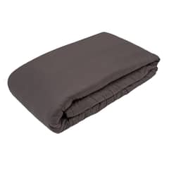 VERKEN - Manta Pesada + Cobertor / 2 Plazas/Queen - 6 Kg - Gris Noche