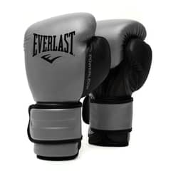 EVERLAST - Guantes De Boxeo Powerlock 2 Tr Hook & Loop Gris