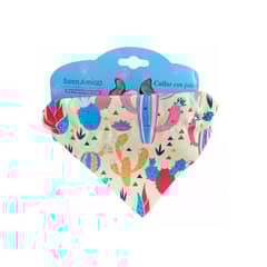 BUEN AMIGO - Collar Bandana Pañoleta Ajustable Para Perros Talla M