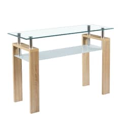 KLIK - Mesa de arrimo Rectangular de vidrio