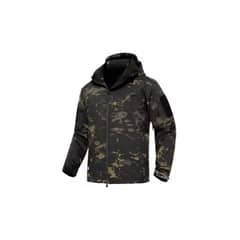 GENERICO - Chaqueta Softshell Tactica Militar Termica Caza Outdoor