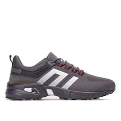 APOSTOL - Zapatilla Hombre Gris Negro Burke Chinitown