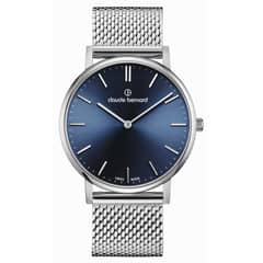 CLAUDE BERNARD - Reloj Classic Acero Esfera Azul 41mm Hombre