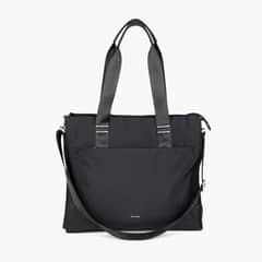 LOUNGE - Cartera De Hombro Mujer Nylon Negro