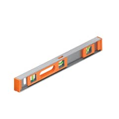 TRUPER - Nivel Aluminio Profesional 18 PuLG. 3 Aguas