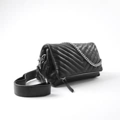 FREELOSOPHY - Cartera Amsterdam Quilt Black
