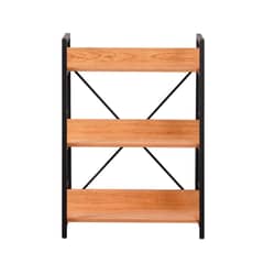 SPAZZIO - Repisa 3 posiciones Iron Line natural 60x35x85 cm - Crema