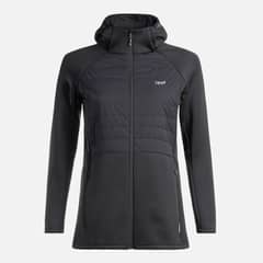 LIPPI - Poleron Mujer ColdMove WindBreaker SteamPro Hoody Jacket Negro