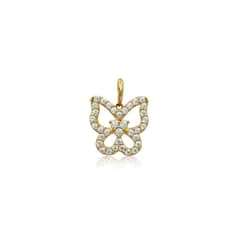 ELLA JOYAS - Colgante Mariposa Oro 18k