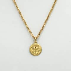 ELLA JOYAS - Conjunto Medalla Espíritu Santo Oro 18k