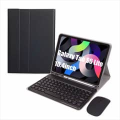 SHARGE - Teclado y Ratón Bluetooth para Galaxy Tab S6Lite 10.4in Negro Español