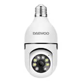 DAEWOO - Camara IP Seguridad Interior o Exterior Tipo Foco Wifi 2G 4G HD 1080p DI-SC004