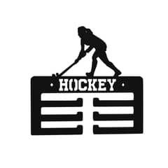 GENERICO - Medallero Hockey Femenino Colgador Para Medallas A Muro