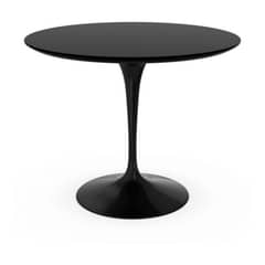 GENERICO - Mesa de comedor Tulip 80 cm - Negro