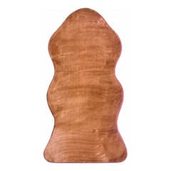 SANTU HOME & DECO - Bajada De Cama Alfombra Manta Peluda 120x60cm Café