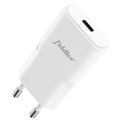 FIDDLER - Cargador QC Tipo C Carga Rápida 20W