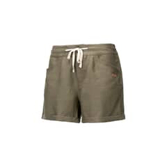 LIPPI - Short Mujer Lino Shorts Verde Mate