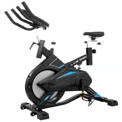 LIVE SPORT - BICICLETA SPINNING GRIS-AZUL YB-9800