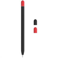 GENERICO - Funda Silicona Para Apple Pencil 1 era Generación / Negro