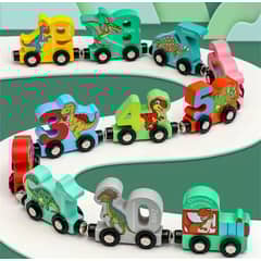 GENERICO - JUEGO TREN MAGNETICO DE NUMEROS PARA NIÑOS