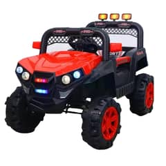 AUCKLAND OUTDOOR - Auto Electrico Infantil Jeep A Batería Control Remoto Rojo