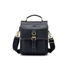 GENERICO - Bolso de cuero hombro Bullcaptain modelo Djb 302 tablet