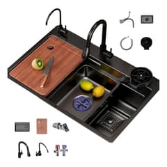 LABALAOS - Combo Lavaplato Empotrado80x45cm Acero Inoxidable Fullequipo