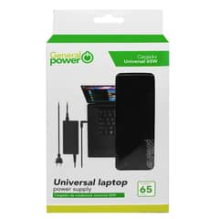 GENERAL POWER - Cargador Universal Notebook 65W