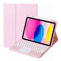 GENERICO - Funda Con Teclado Para iPad Pro 11 / Air 10.9 Rosado