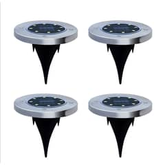 ANENG - 4Pcs Luz Solar 8 Led Con Estaca Exterior