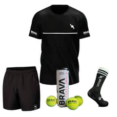 BRAVA PADEL - Pack BRAVA ONE - Polera Tarro S Short Calcetas