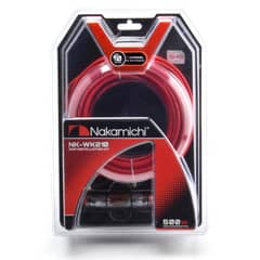 NAKAMICHI - Kit De Cables Amplificador calibre 10 de 4 Canales 500 watts
