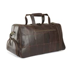 FRANZ MOSSI - Bolso Para Viaje Entrenamiento y más De Cuero Natural