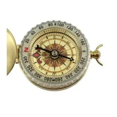 GENERICO - Brujula Vintage Estilo Antigua Camping Outdoor