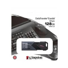 KINGSTON - Pendrive 128GB USB 3.2 DataTraveler Exodia Onyx
