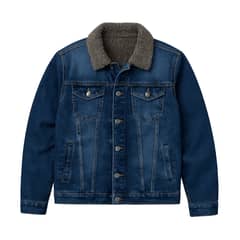 D'JOE - Chaquetas Denim Polar Hombre Oasis