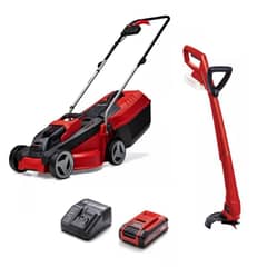 EINHELL - Kit cortadora GE-CM 1830 + orilladora GC-CT 18/24 Li P + bateria 3.0