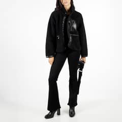 ELLUS - POLERON MUJER SHERPA BROCHES SFP61902