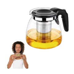 GENERICO - Tetera Vidrio Filtro Infusor 900 ml