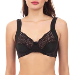 LADY GENNY - Sosten Microfibra Con Encaje Copa C