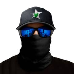 FUGAZSTORE - Bandana FUGAZ STORE Negro Lisa negra