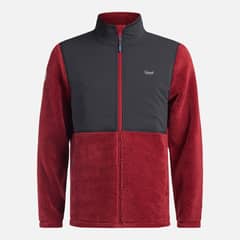 LIPPI - Chaqueta Hombre Glaciar Sherpa-Pro Jacket Burdeo