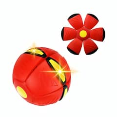 OEM - Frisbee Pelota Mágica Con Luz Led Rojo