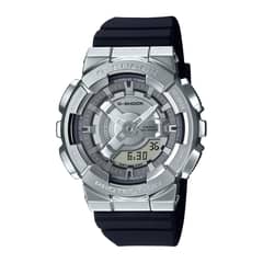 G-SHOCK - Reloj GM-S110-1ADR Resina/Acero Mujer Plateado