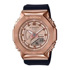 G-SHOCK - Reloj GM-S2100PG-1A4DR Resina/Acero Mujer Oro Rosa