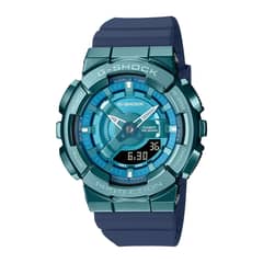 G-SHOCK - Reloj GM-S110LB-2ADR Resina/Acero Mujer Azul