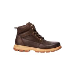 THUNDER BLUE - Botin de cuero con cordones- horma normal