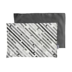 ELIZABETH PEPER - Individuales De Tela Reversibles Mandalas Negro 6 unidades